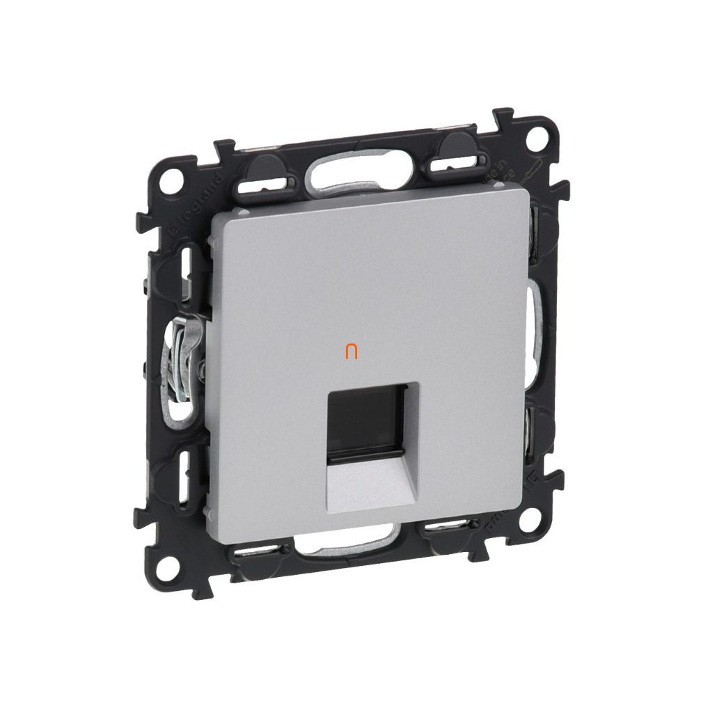 Legrand Valena Life 753342 1xRJ45 UTP Cat6 priză din aluminiu