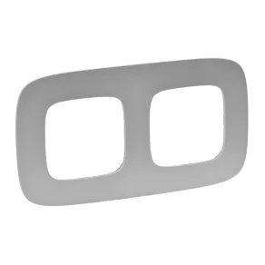 Cadru Legrand Valena Allure 2, aluminiu - 754392