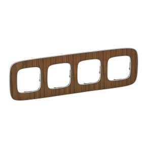 Legrand Valena Allure 4-cadru, nuc - 754464