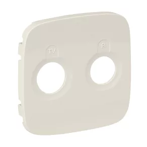   Capac pentru priză Legrand Valena Allure TV-RD, culoare fildeș - 754786