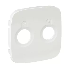   Capac pentru priză Legrand Valena Allure TV-RD, alb perlat - 754789