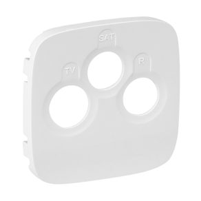   Capac pentru priză Legrand Valena Allure TV-RD-SAT, alb - 754795
