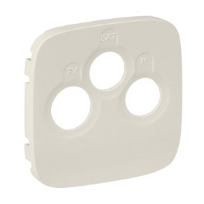   Capac pentru priză Legrand Valena Allure TV-RD-SAT, culoare fildeș - 754796