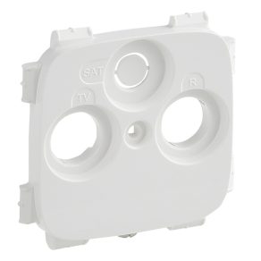   Capac pentru priză Legrand Valena Allure TV-RD-SAT (30 mm), alb - 754805