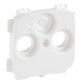   Capac pentru priză Legrand Valena Allure TV-RD-SAT (30 mm), alb perlat - 754809