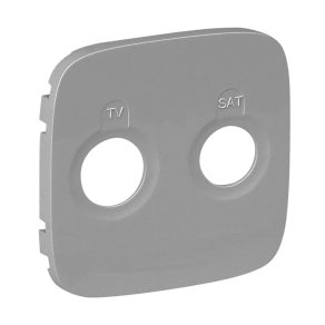   Capac pentru priză TV-SAT LeGrand Valena Allure, aluminiu - 754827