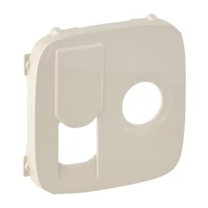   Capac pentru priză Legrand Valena Allure TV+RJ, culoare ivoriu - 754836