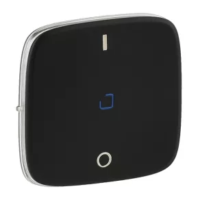   Capac pentru întrerupător bipolar Legrand Valena Allure, fj, negru - 755048