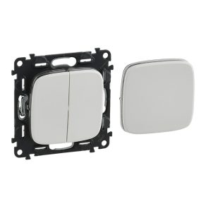   Legrand Valena Allure comanda multifuncțională cu capac, alb - 755095