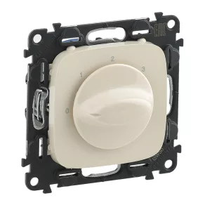   Legrand Valena Allure comanda ventilator (poziții 0-1-2-3), cu capac, culoare ivoriu - 755176