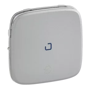   Capac pentru întrerupător de iluminat + ventilație Legrand Valena Allure, aluminiu - 755217