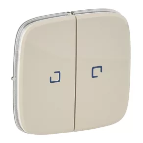   Capac pentru întrerupător dublu Legrand Valena Allure, fj, fildeș - 755226