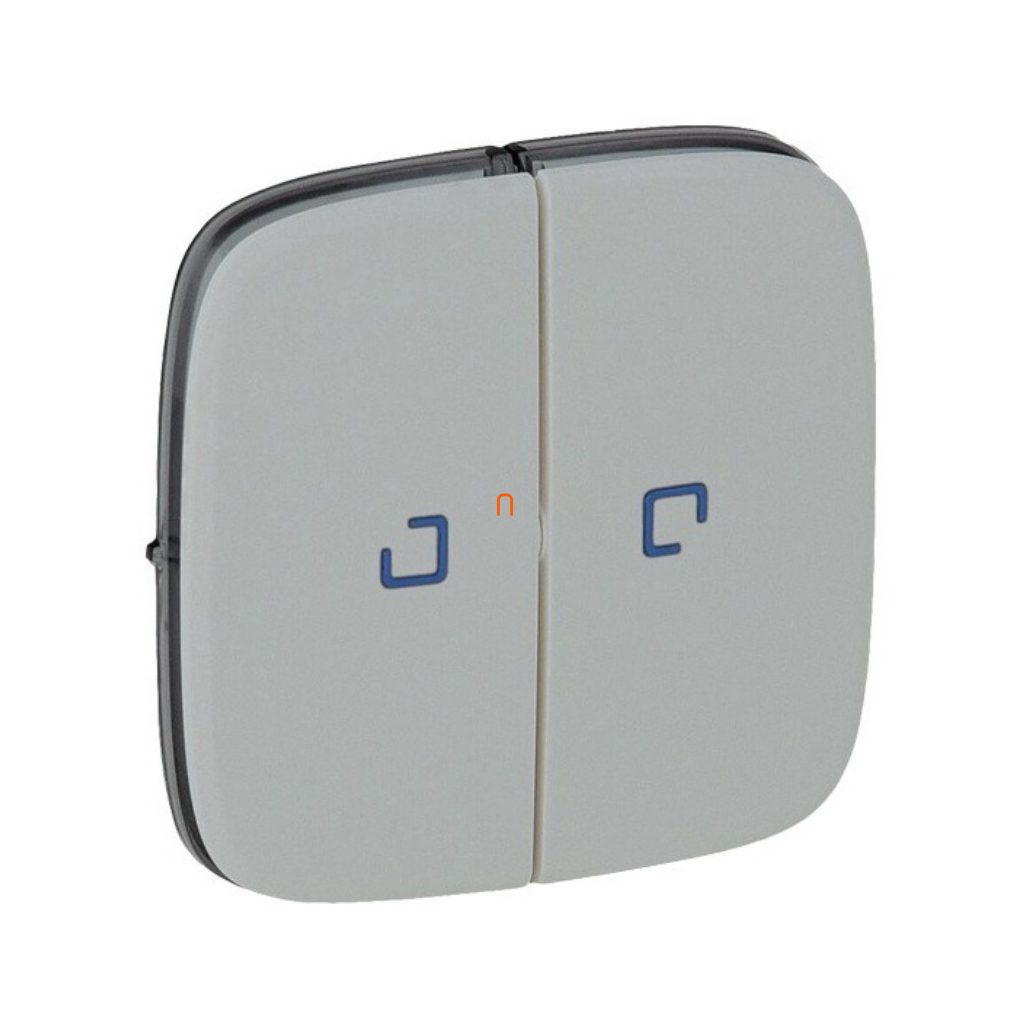 Legrand Valena Allure 755227 capac cu indicator luminos pentru comutator dublu din aluminiu
