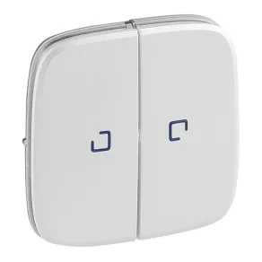   Capac pentru întrerupător dublu Legrand Valena Allure, fj, perlat - 755229