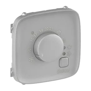   Capac termostat electronic Legrand Valena Allure, aluminiu - 755317