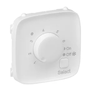   Capac termostat pentru încălzire prin pardoseală Legrand Valena Allure, alb - 755325