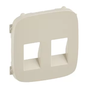   Capac pentru priză dublă Legrand Valena Allure, culoare ivoriu - 755376