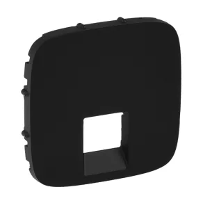   Capac pentru priză Legrand Valena Allure RJ11/RJ45, negru - 755418