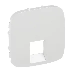   Capac pentru priză Legrand Valena Allure RJ11/RJ45, alb perlat - 755419