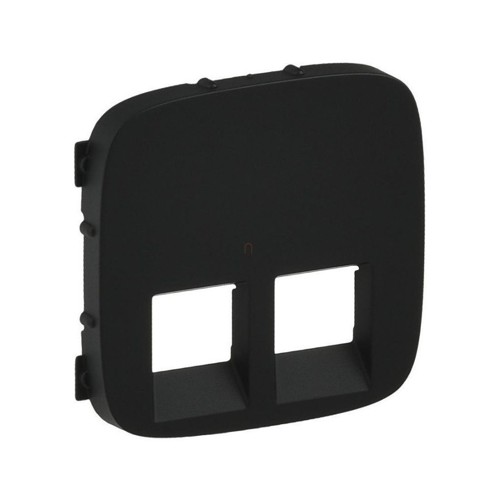 Legrand Valena Allure 755428 2xRJ11/RJ45 burkolat fekete