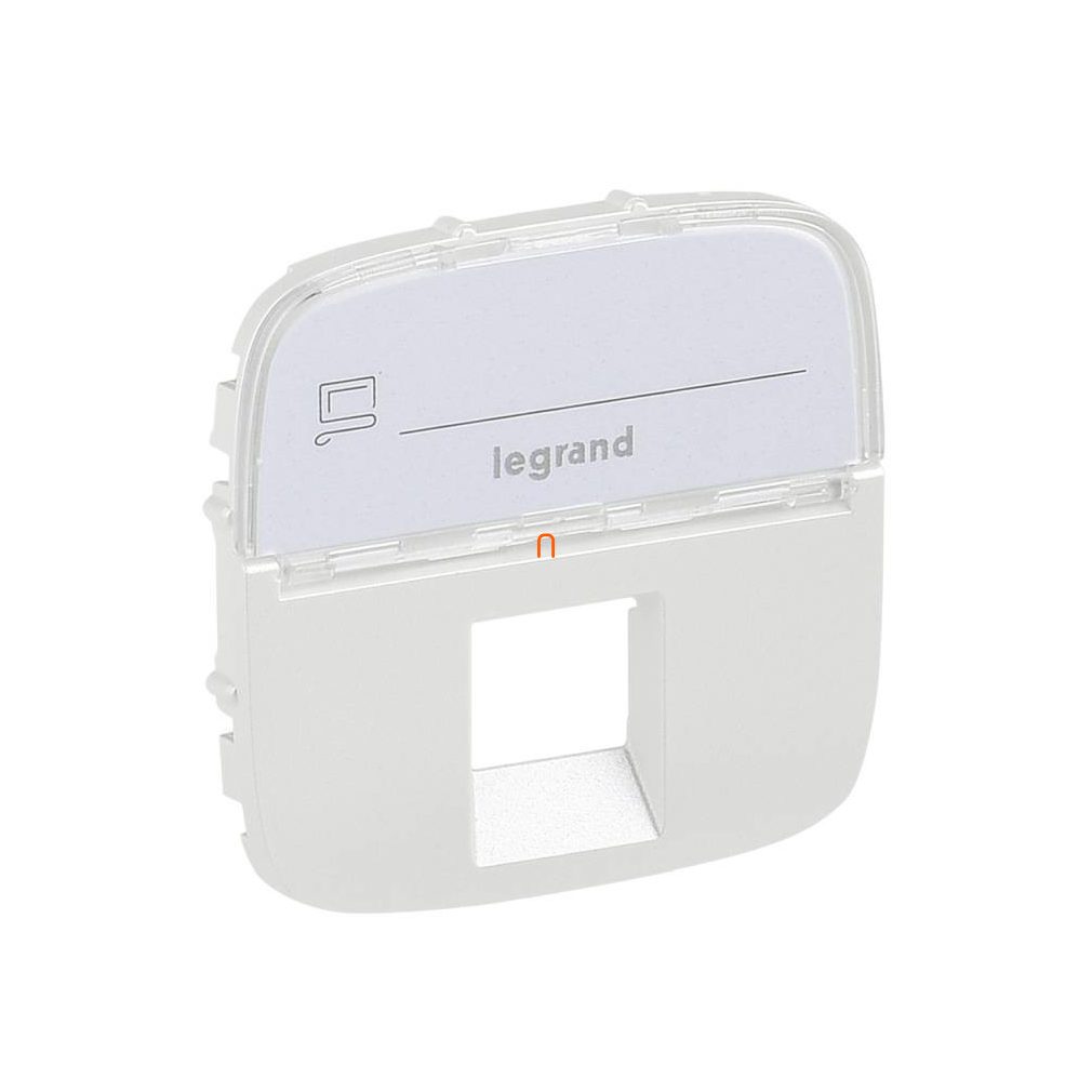 Legrand Valena Allure perle RJ11/RJ45 priză cu capac și suport pentru etichetă 755479