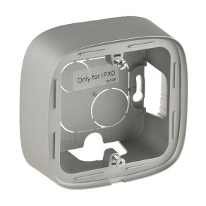   Cutie de montare încastrată Legrand Valena Allure cu 1 locaș, aluminiu - 755571