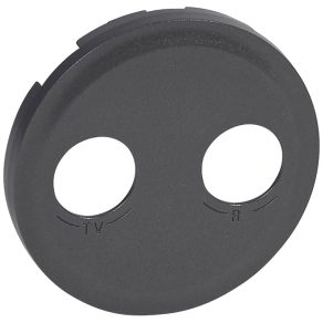 Capac Legrand Céliane TV-RD, grafit - 67983