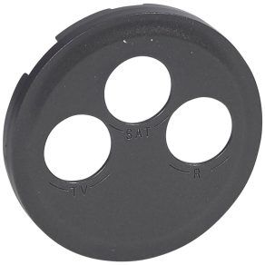 Capac Legrand Céliane TV-RD-SAT, grafit - 67985