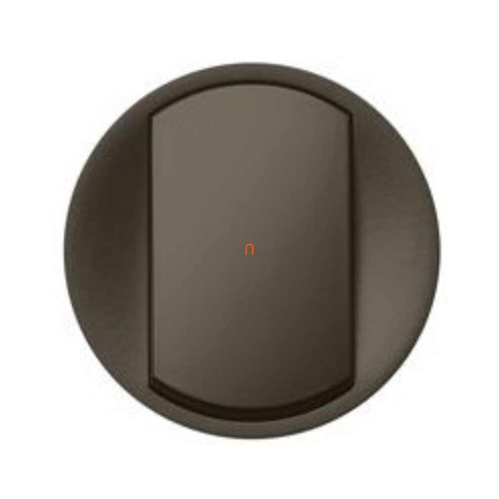 Legrand 067921 Céliane comutator cu două poli pentru întrerupător cu buton plat, grafit