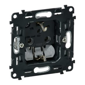   Mecanism priză Legrand Valena InMatic 2P+F, cu cablaj cu arc - 753021