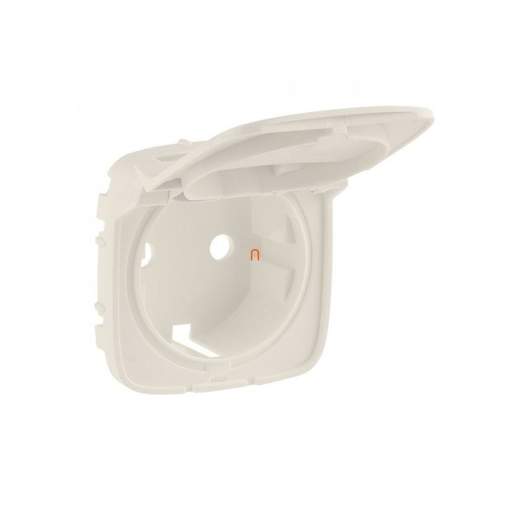 Legrand Valena Allure 754846 2P+F csapófedeles burkolat elefántcsont