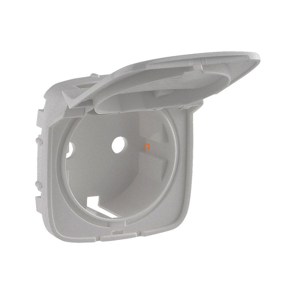 Legrand Valena Allure 754847 2P+F capac cu clapetă din aluminiu
