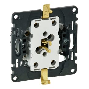   Priză Legrand Valena InMatic 2x2P+F, cu cablaj cu arc - 753027
