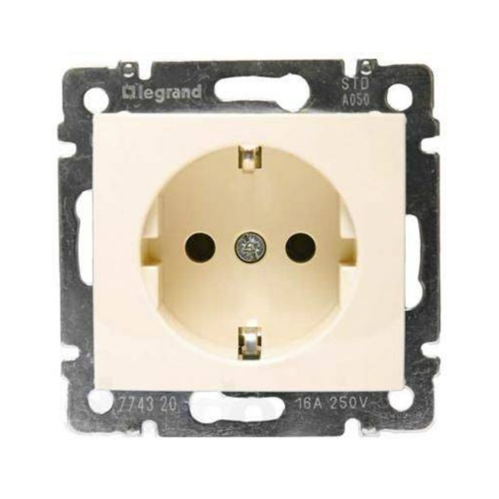 Legrand Valena Life 2P+F priză, arc, fildeș (753221)
