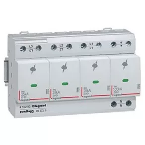 Legrand Túlfeszültség-levezető T1 25KA 3P+N +SD - 412283
