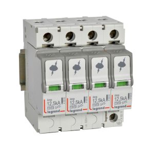 Paratrăsnet Legrand T1+T2 12, 5KA 4P - 412273