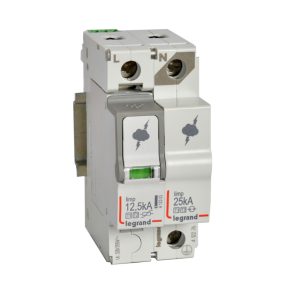   Descărcător de supratensiune Legrand T1+T2 12, 5KA 1P+N NR +SD - 412276