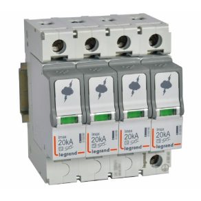 Descărcător de supratensiune Legrand T2 20KA 4P - 412223