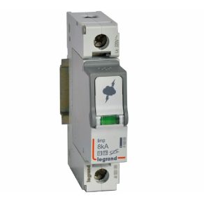   Dispozitiv de protecție împotriva supratensiunii Legrand T1+T2 8KA 1P - 412250