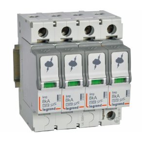 Descărcător de supratensiune Legrand T1+T2 8KA 4P - 412253