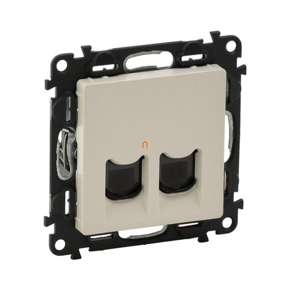 Legrand Valena Life 753249 2xRJ45 STP Cat6A aljzat elefántcsont