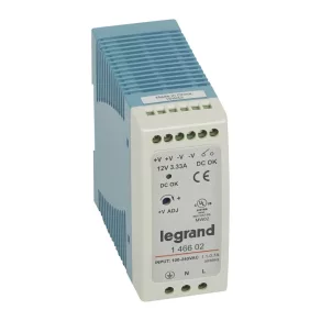   Sursă de alimentare Legrand 40W 100-240/12V= stabilizată cu comutare - 146602