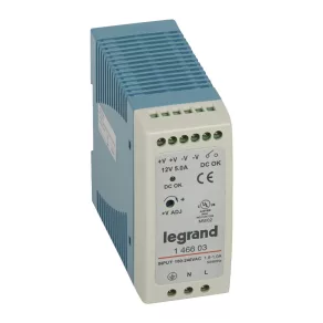   Sursă de alimentare LeGrand 60 W 100-240/12 V= stabilizată cu comutare - 146603