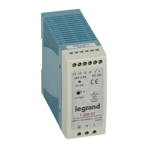   Sursă de alimentare LeGrand 60 W 100-240/24 V= stabilizată cu comutare - 146607