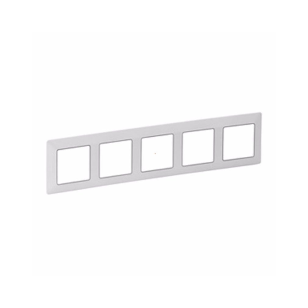 Legrand Valena Life cadru 5, alb-crom la alegere (754035)