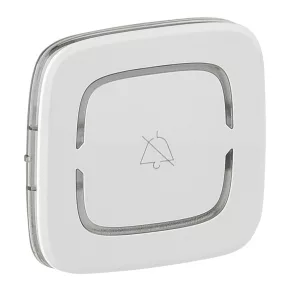   Capac Legrand Valena Allure cu simboluri BUS/SCS nr. cat. 067593 pentru mecanism de control, alb - 754945