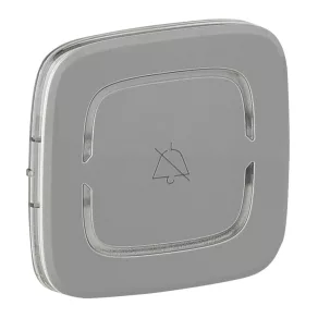   Capac Legrand Valena Allure cu simboluri BUS/SCS nr. cat. 067593 pentru mecanism de control, aluminiu - 754947