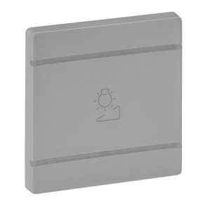   Legrand MyHome - Comutator cu variator Valena Life, capac larg, aluminiu - 755262