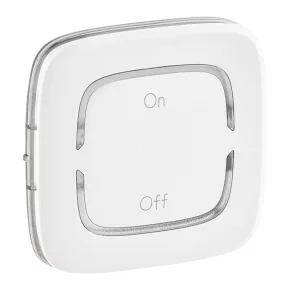   Legrand MyHome (Valena Allure) Etichetă ON/OFF, capac larg, alb - 755373