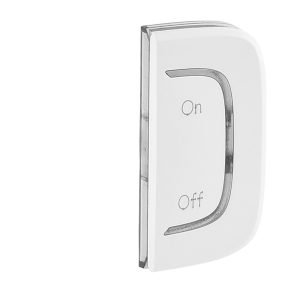  Legrand MyHome (Valena Allure) Marcaj ON/OFF, capac dreapta, alb - 755547